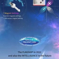 Gan 12 M - Maglev / UV COATED STICKERLESS -Bolseeplgoed Verkoopwinkel 256x840