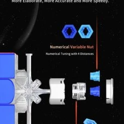 Gan 11 M Pro 3x3 - ZWART -Bolseeplgoed Verkoopwinkel 355x840
