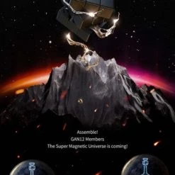 Gan 12 M - Maglev / UV COATED STICKERLESS -Bolseeplgoed Verkoopwinkel 357x840