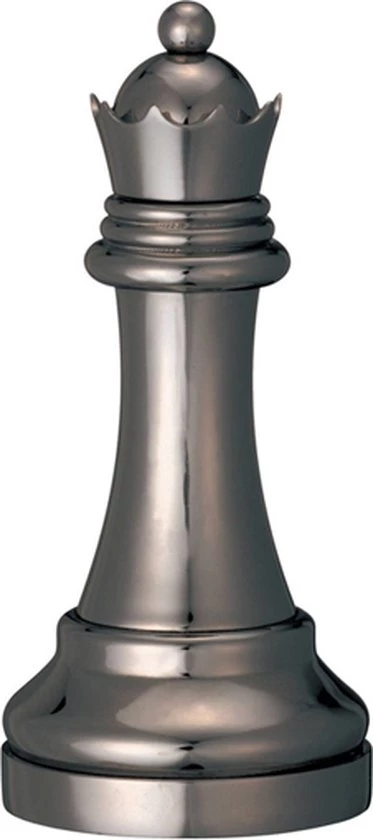 Cast Schaakpuzzel Chess Queen 9,3 Cm Staal Zwart 3 Cast Schaakpuzzel Chess Queen 9,3 Cm Staal Zwart