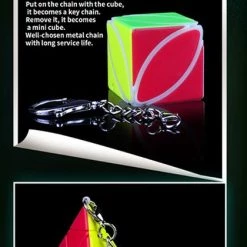 Qiyi Sleutelhanger (Pyraminx Of Ivy) -Bolseeplgoed Verkoopwinkel 420x840
