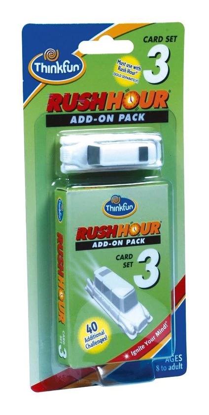 Rush Hour? 3 Erweiterungsset ThinkFun ThinkFun Rush Hour? Uitbreidingsset 3 6 Rush Hour? 3 Erweiterungsset ThinkFun ThinkFun Rush Hour? Uitbreidingsset 3 - Afbeelding 4