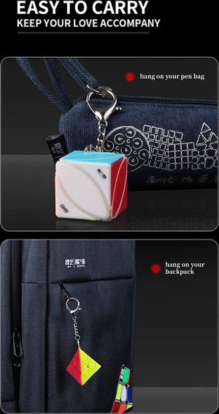 Qiyi Sleutelhanger (Pyraminx Of Ivy) 14 Qiyi Sleutelhanger (Pyraminx Of Ivy) - Afbeelding 12