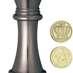 Cast Schaakpuzzel Chess King 10,2 Cm Staal Zwart -Bolseeplgoed Verkoopwinkel 460x840
