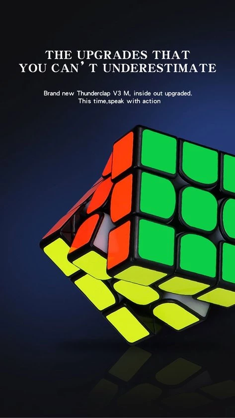 Qiyi Thunderclap V3 M 3x3 8 Qiyi Thunderclap V3 M 3x3 - Afbeelding 6