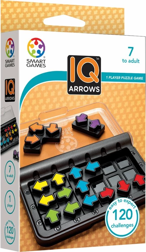 SmartGames - IQ Arrows - Hersenkraker - 120 Opdrachten 3 SmartGames - IQ Arrows - Hersenkraker - 120 Opdrachten
