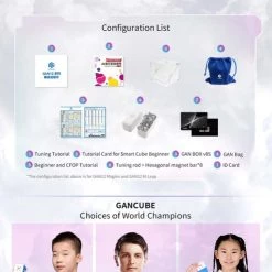 Gan 12 M - Maglev / UV COATED STICKERLESS -Bolseeplgoed Verkoopwinkel 493x840