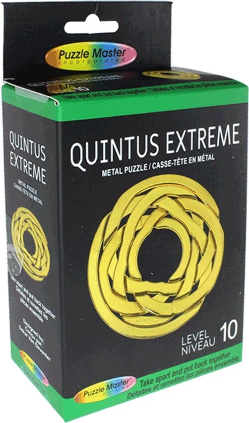 Puzzle Master Quintus Extreme Breinbreker Puzzel 4 Puzzle Master Quintus Extreme Breinbreker Puzzel - Afbeelding 2