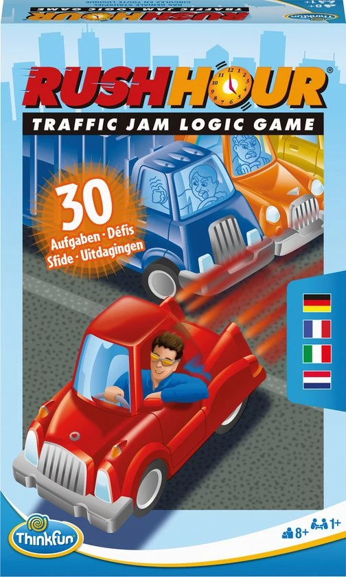 ThinkFun Rush Hour? Uitbreidingsset 1 - Breinbreker 3 ThinkFun Rush Hour? Uitbreidingsset 1 - Breinbreker