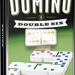 Tactic Domino Spel Double 6 Junior 19,5 Cm Wit -Bolseeplgoed Verkoopwinkel 522x840 8