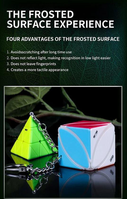 Qiyi Sleutelhanger (Pyraminx Of Ivy) 5 Qiyi Sleutelhanger (Pyraminx Of Ivy) - Afbeelding 3