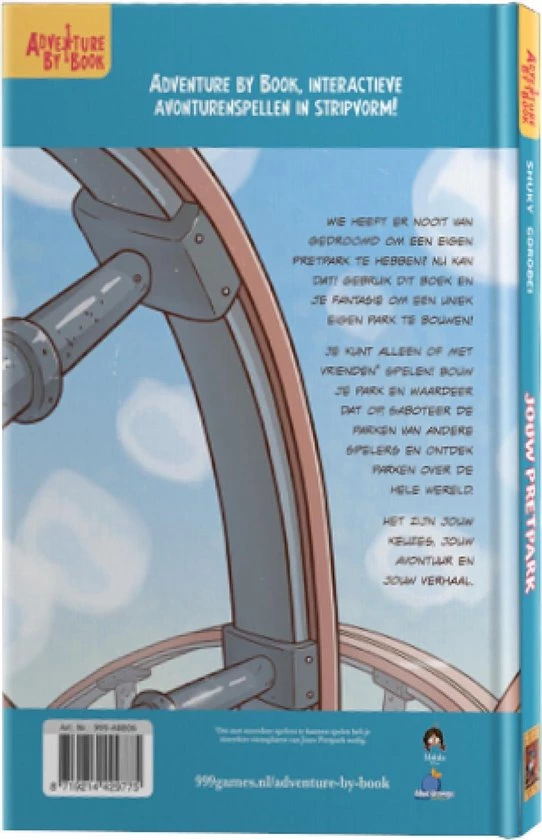 999 Games Adventure By Book: Jouw Pretpark Breinbreker 5 999 Games Adventure By Book: Jouw Pretpark Breinbreker - Afbeelding 3