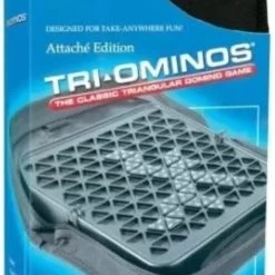 Pressman Triominos Attaché Edition - Luxe Reisversie In Handige Opbergetui - Engelse Handleiding