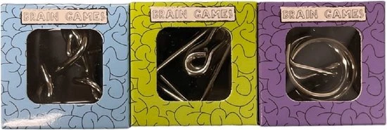 LG-Imports Breinbreker Brain Games 5 X 5 - Set 3 Van 3 Stuks 3 LG-Imports Breinbreker Brain Games 5 X 5 - Set 3 Van 3 Stuks