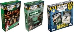 Identity Games Uitbreidingsbundel - 3 Stuks - Escape Room - The Dentist & Casino & Mad House