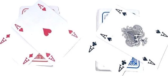 Royal WM Speelkaarten - 2 Stuk(s) - 56 Kaarten - Volwassen - Pokerkaarten - Kaarten - Kaartspel - Schoencadeautjes Sinterklaas 4 Royal WM Speelkaarten - 2 Stuk(s) - 56 Kaarten - Volwassen - Pokerkaarten - Kaarten - Kaartspel - Schoencadeautjes Sinterklaas - Afbeelding 2