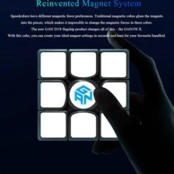 GAN 356 X V2 Speed Cube Magnetisch - 3x3 Kubus - Draai Puzzel - Inclusief Verzendkosten -Bolseeplgoed Verkoopwinkel 550x267