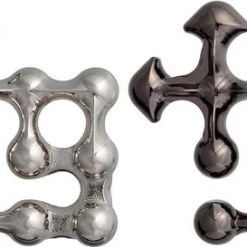 Huzzle Breinbreker Cast Dot 11,8 Cm Staal Zilver -Bolseeplgoed Verkoopwinkel 550x273 1