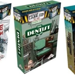 Identity Games Uitbreidingsbundel - 3 Stuks - Escape Room - Space Station & The Dentist & Redbeard's Gold