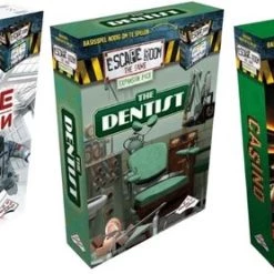 Identity Games Uitbreidingsbundel - 3 Stuks - Escape Room - Space Station & The Dentist & Casino