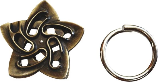 Huzzle Breinbreker Cast Helix 11,8 Cm Staal Brons 4 Huzzle Breinbreker Cast Helix 11,8 Cm Staal Brons - Afbeelding 2