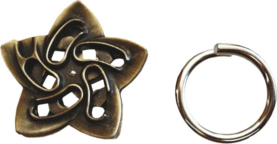 Huzzle Breinbreker Cast Helix 11,8 Cm Staal Brons 10 Huzzle Breinbreker Cast Helix 11,8 Cm Staal Brons - Afbeelding 8