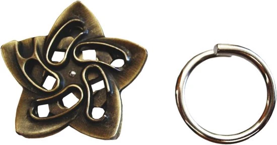 Huzzle Breinbreker Cast Helix 11,8 Cm Staal Brons 5 Huzzle Breinbreker Cast Helix 11,8 Cm Staal Brons - Afbeelding 3