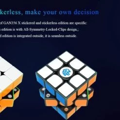 GAN 356 X V2 Speed Cube Magnetisch - 3x3 Kubus - Draai Puzzel - Inclusief Verzendkosten -Bolseeplgoed Verkoopwinkel 550x298