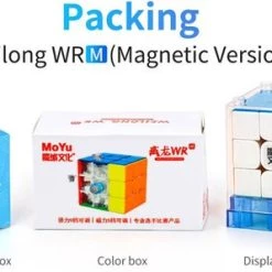 Moyu Weilong WR Maglev 3x3 Speedcube - Magnetisch - Stickerless - Professionele Draai Puzzel Kubus -Bolseeplgoed Verkoopwinkel 550x298 3