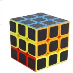 Merkloos Brain Games Magic Cube Zwart 3x3 6cm