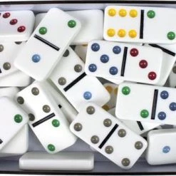 Tactic Domino Spel Double 6 Junior 19,5 Cm Wit -Bolseeplgoed Verkoopwinkel 550x337 5