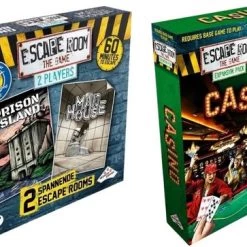 Identity Games Uitbreidingsbundel - Escape Room - 2 Stuks - Uitbreiding Casino & Uitbreiding Mad House