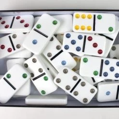 Tactic Domino Spel Double 6 Junior 19,5 Cm Wit -Bolseeplgoed Verkoopwinkel 550x366 125