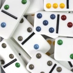 Tactic Domino Spel Double 6 Junior 19,5 Cm Wit -Bolseeplgoed Verkoopwinkel 550x366 126