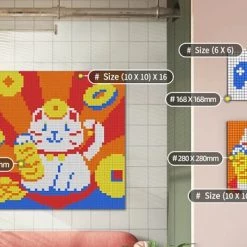 GAN Mosaic 10x10 (100 3x3kubussen) - Rubiks Cube - Puzzel -speedcube -Bolseeplgoed Verkoopwinkel 550x366 48