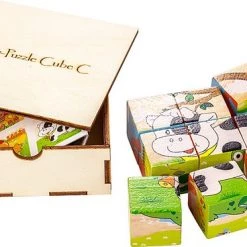BOOK?NZ? Montessori Houten Breinbrekers W-Puzzel Cube C Laten We De Dieren Leren Kennen 18 BOOK?NZ? Montessori Houten Breinbrekers W-Puzzel Cube C Laten We De Dieren Leren Kennen -Bolseeplgoed Verkoopwinkel 550x368