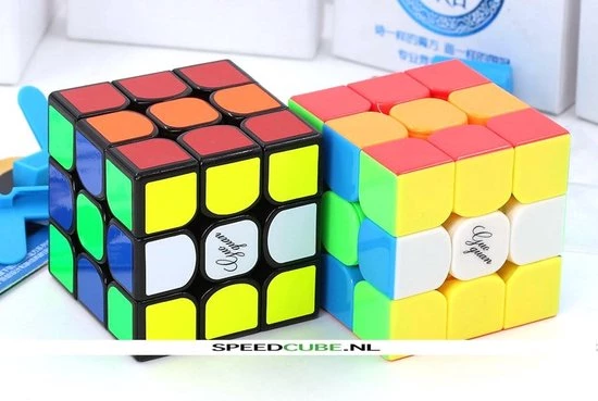 Moyu Guoguan Yuexiao Pro 3x3 - ZWART 15 Moyu Guoguan Yuexiao Pro 3x3 - ZWART - Afbeelding 13