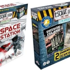 Identity Games Uitbreidingsbundel - Escape Room - 2 Stuks - Uitbreiding Space Station & Uitbreiding Mad House