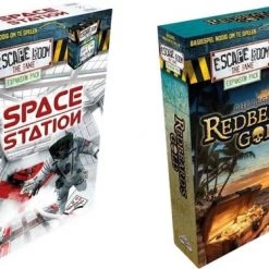 Identity Games Uitbreidingsbundel - Escape Room - 2 Stuks - Uitbreiding Space Station & Uitbreiding Redbeard's Gold