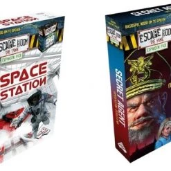 Identity Games Uitbreidingsbundel - Escape Room - 2 Stuks - Uitbreiding Space Station & Uitbreiding Secret Agent