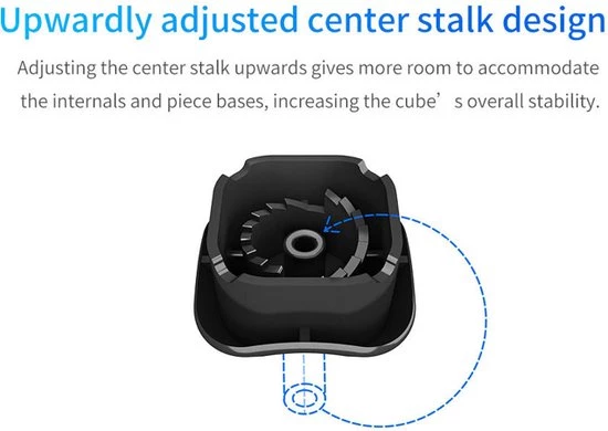 Moyu Weilong Wr - ZWART 20 Moyu Weilong Wr - ZWART - Afbeelding 18