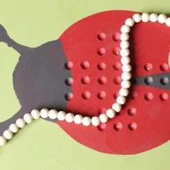 Koekediefje Solitair Spel - Kinderspeelgoed- Duurzaam- Handgemaakt - Hout