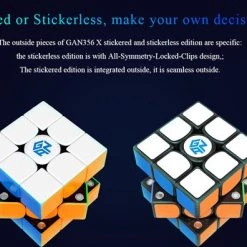GAN 356 X V2 Speed Cube Magnetisch - 3x3 Kubus - Draai Puzzel - Inclusief Verzendkosten -Bolseeplgoed Verkoopwinkel 550x396 1