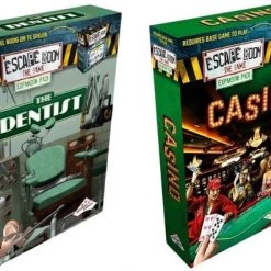Identity Games Uitbreidingsbundel - Escape Room - 2 Stuks - Uitbreiding The Dentist & Uitbreiding Casino