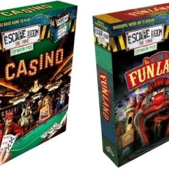 Identity Games Uitbreidingsbundel - Escape Room - 2 Stuks - Uitbreiding Funland & Uitbreiding Casino