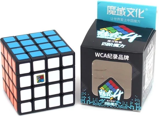 MoYu 4x4 Speedcube - Zwart - Draai Puzzel - Puzzelkubus - Magic Cube - Inclusief Verzendkosten 6 MoYu 4x4 Speedcube - Zwart - Draai Puzzel - Puzzelkubus - Magic Cube - Inclusief Verzendkosten - Afbeelding 4