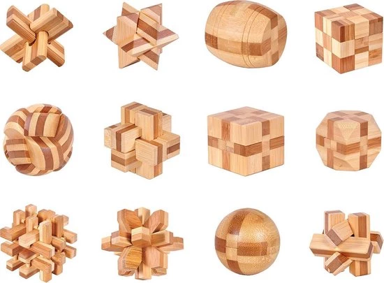 DW4Trading® 3D Bamboo Puzzel Barrel 4 DW4Trading® 3D Bamboo Puzzel Barrel - Afbeelding 2