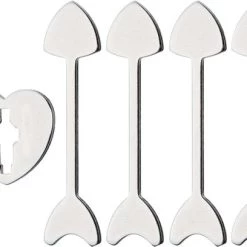 Hanayama Huzzle Breinbreker Cast Arrows Niveau 3 Staal Grijs -Bolseeplgoed Verkoopwinkel 550x408 3