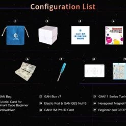 Gan 11 M Pro 3x3 - FROSTED STICKERLESS BLACK 34 Gan 11 M Pro 3x3 - FROSTED STICKERLESS BLACK -Bolseeplgoed Verkoopwinkel 550x419 2