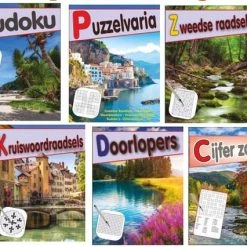 Boek Specials Nederland 6x Puzzelblok • Diverse Puzzels